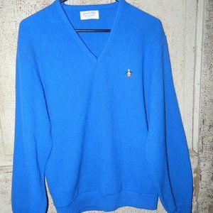 Vintage Grand Slam Penquin Munsingwear V Neck Sweater Size L (E-3)